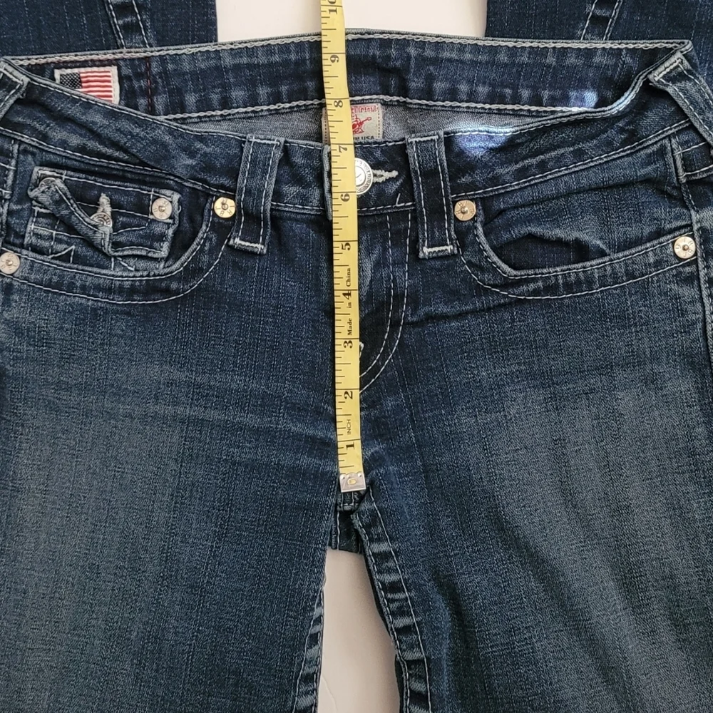 True Religion Joey Jeans Low rise Flare 29 - Picture 11 of 11